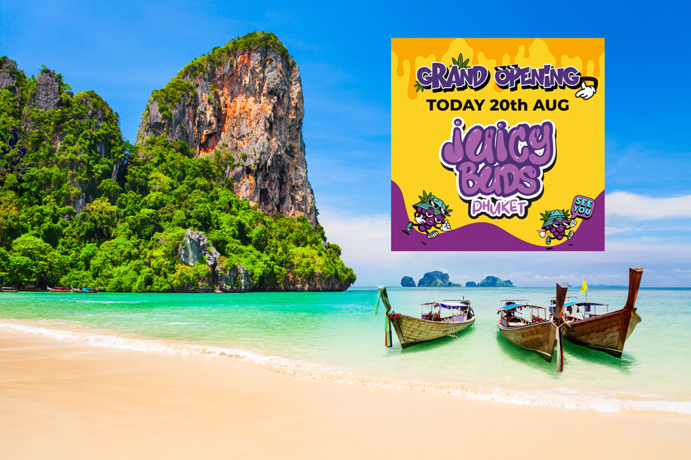 Juicy Buds – New Shop Opening In Phuket